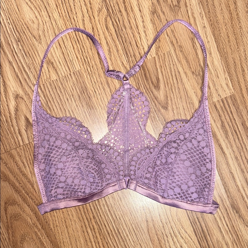 EUC Victoria's Secret Lavender Lace Bralette